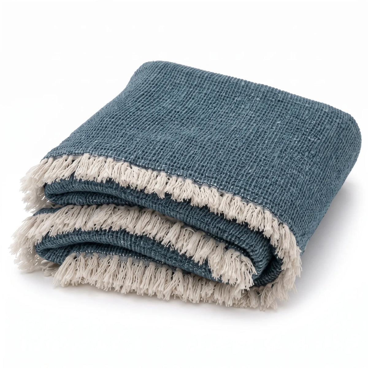 Honey comb cotton blanket