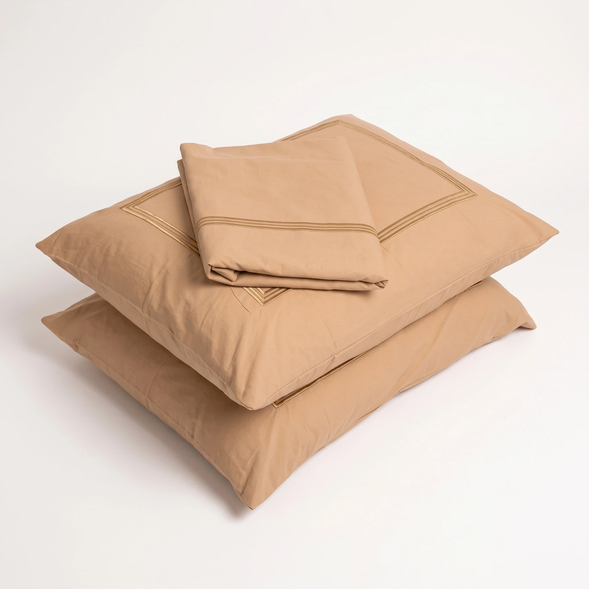 Embroidered Flat Bedsheet Set