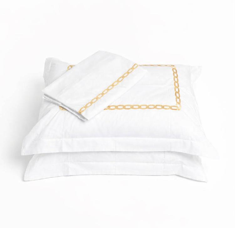 Embroidered Flat Bedsheet Set