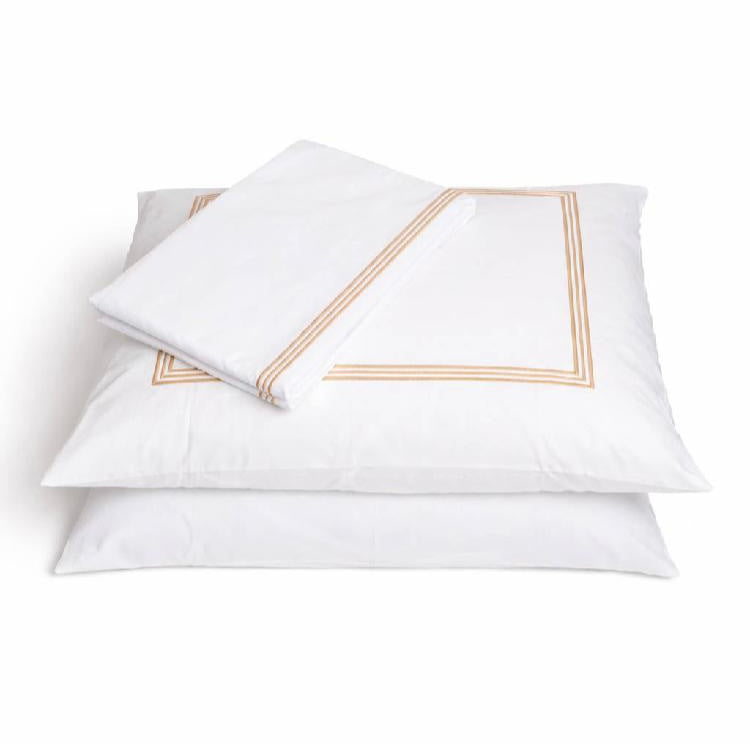 Embroidered Flat Bedsheet Set