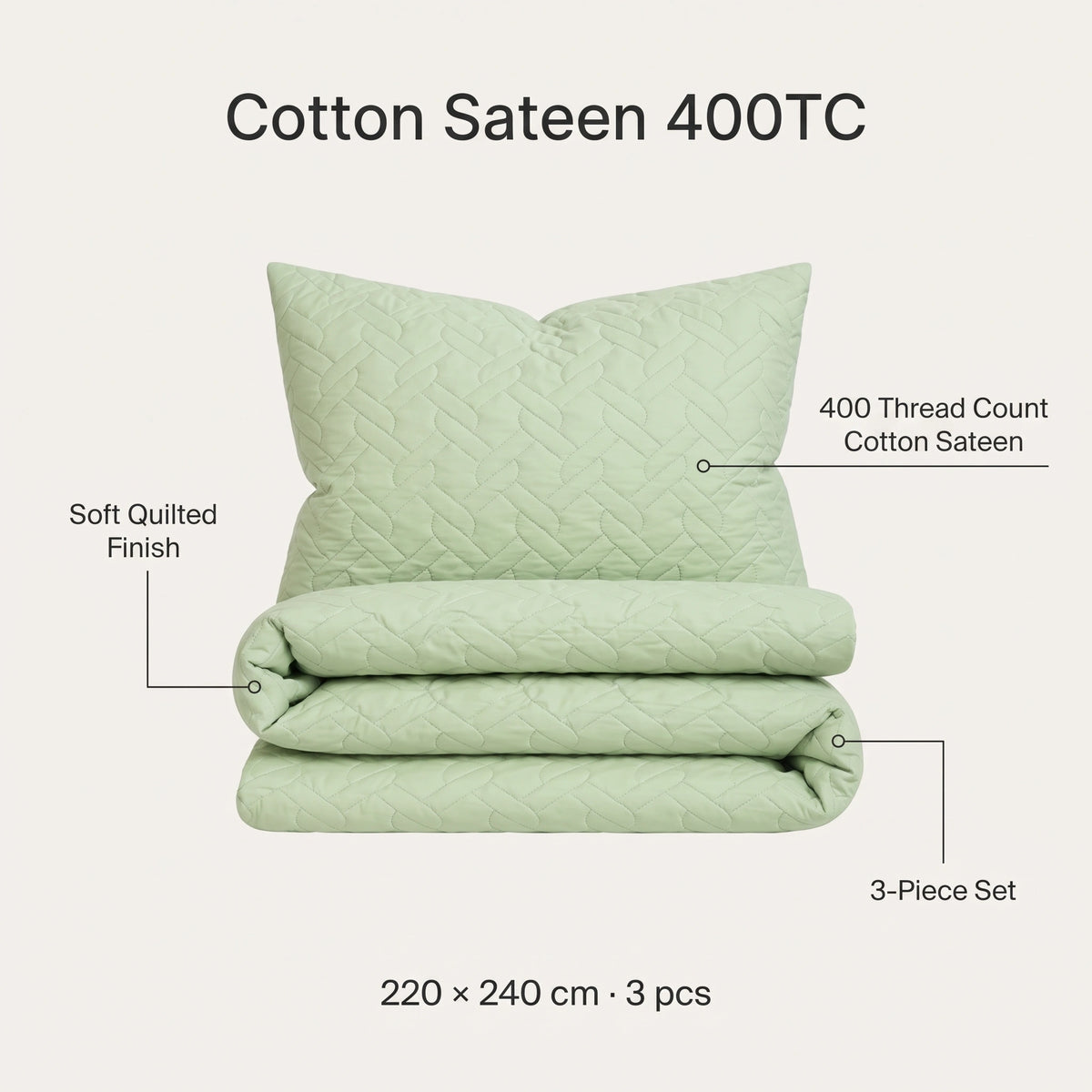 Cotton Sateen 400TC