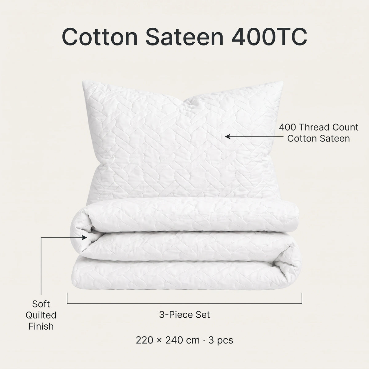 Cotton Sateen 400TC