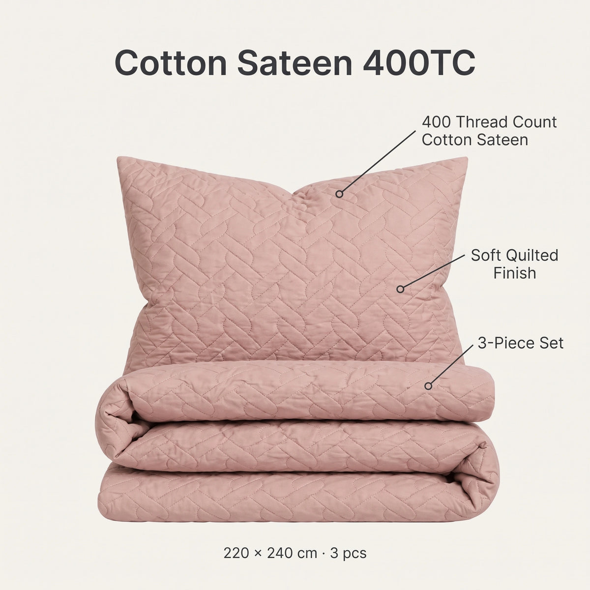 Cotton Sateen 400TC