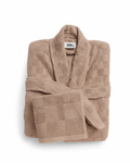 set of shower robe+towel