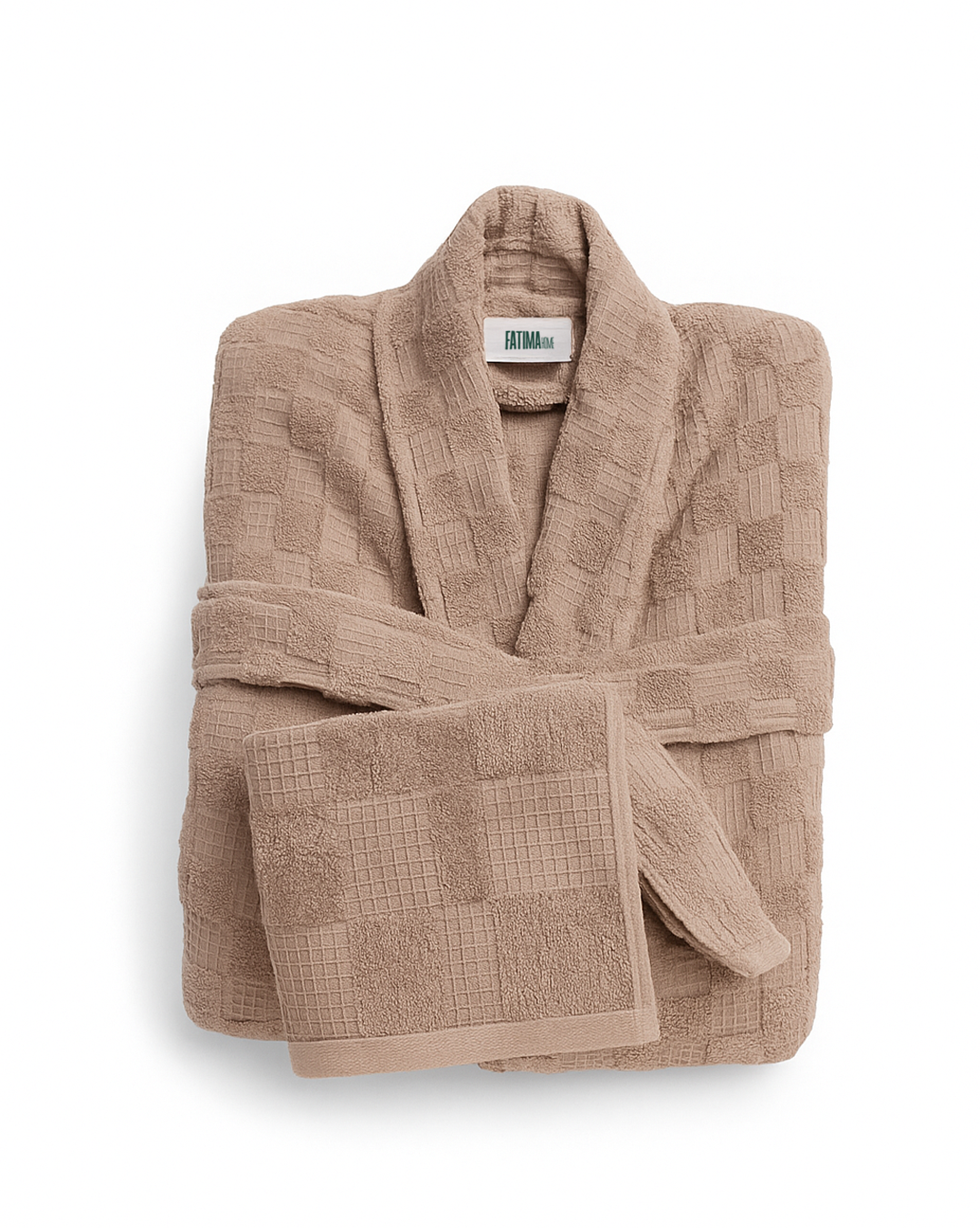 set of shower robe+towel