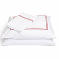 Embroidery Flat Sheet - Double Line Border