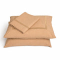 Embroidery Flat Sheet - Double Line Border