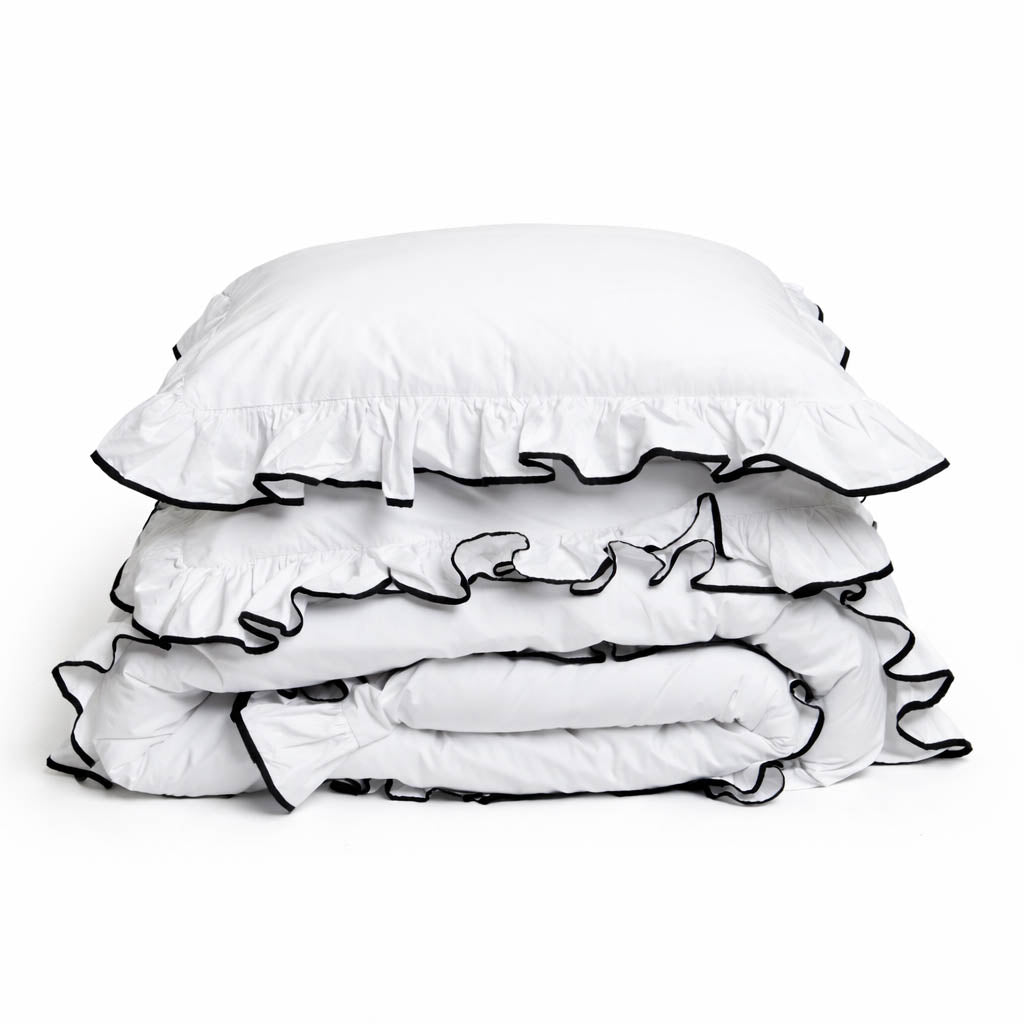 Ruffles duvet cover set