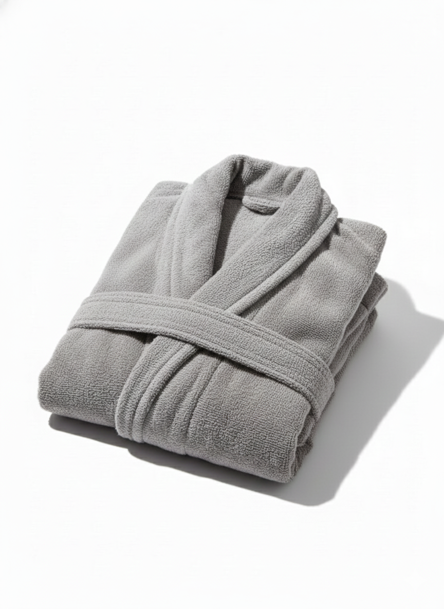 terry bathwrap and turban set