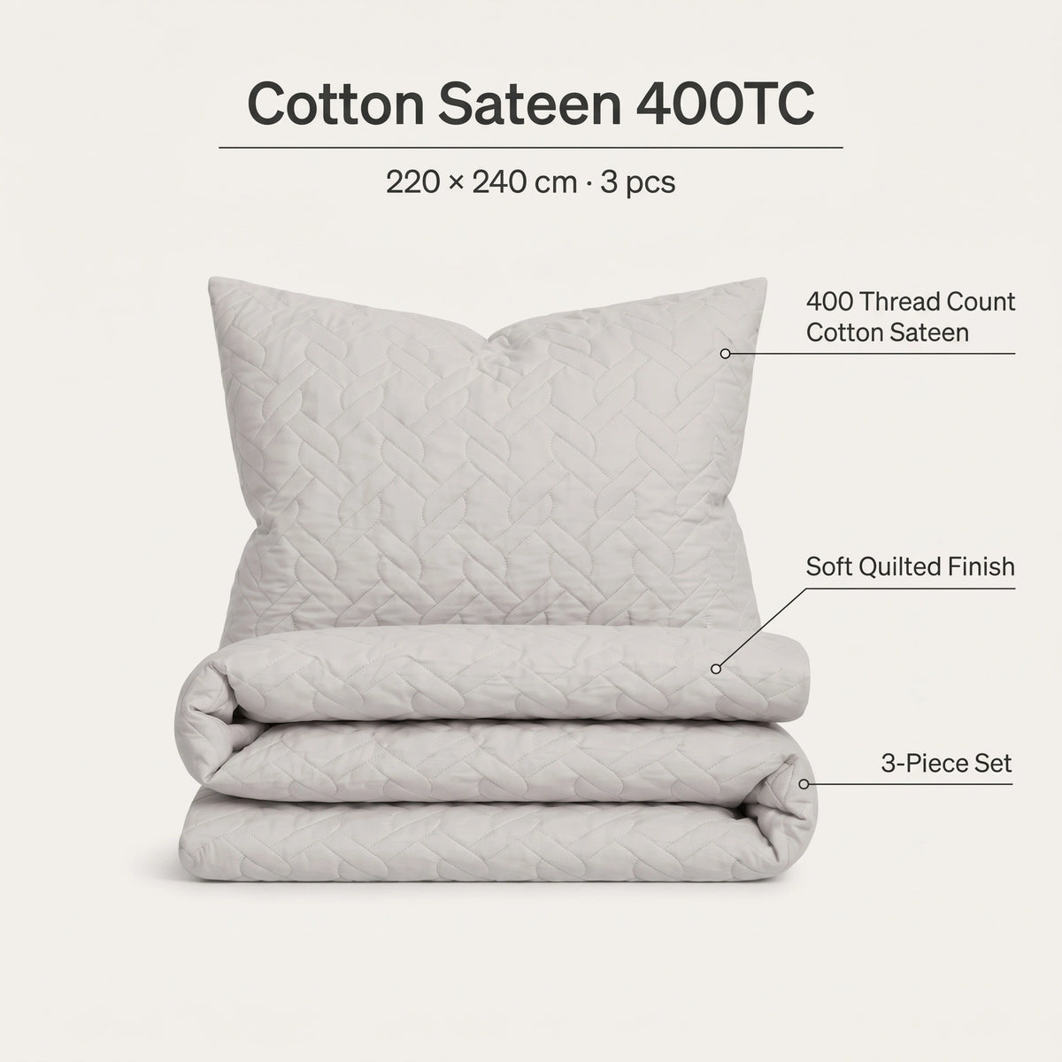 Cotton Sateen 400TC