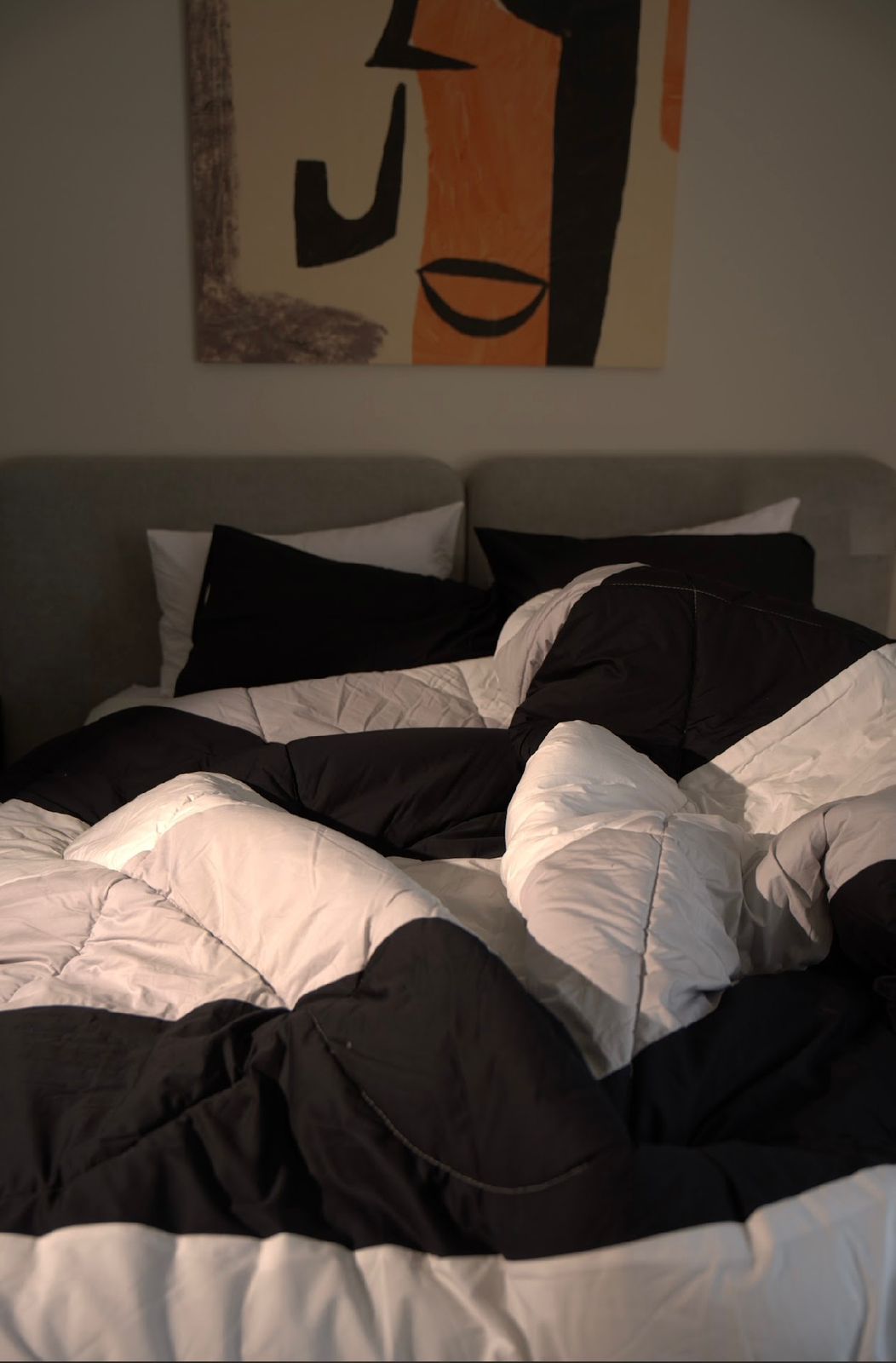 Tricolor all season duvet