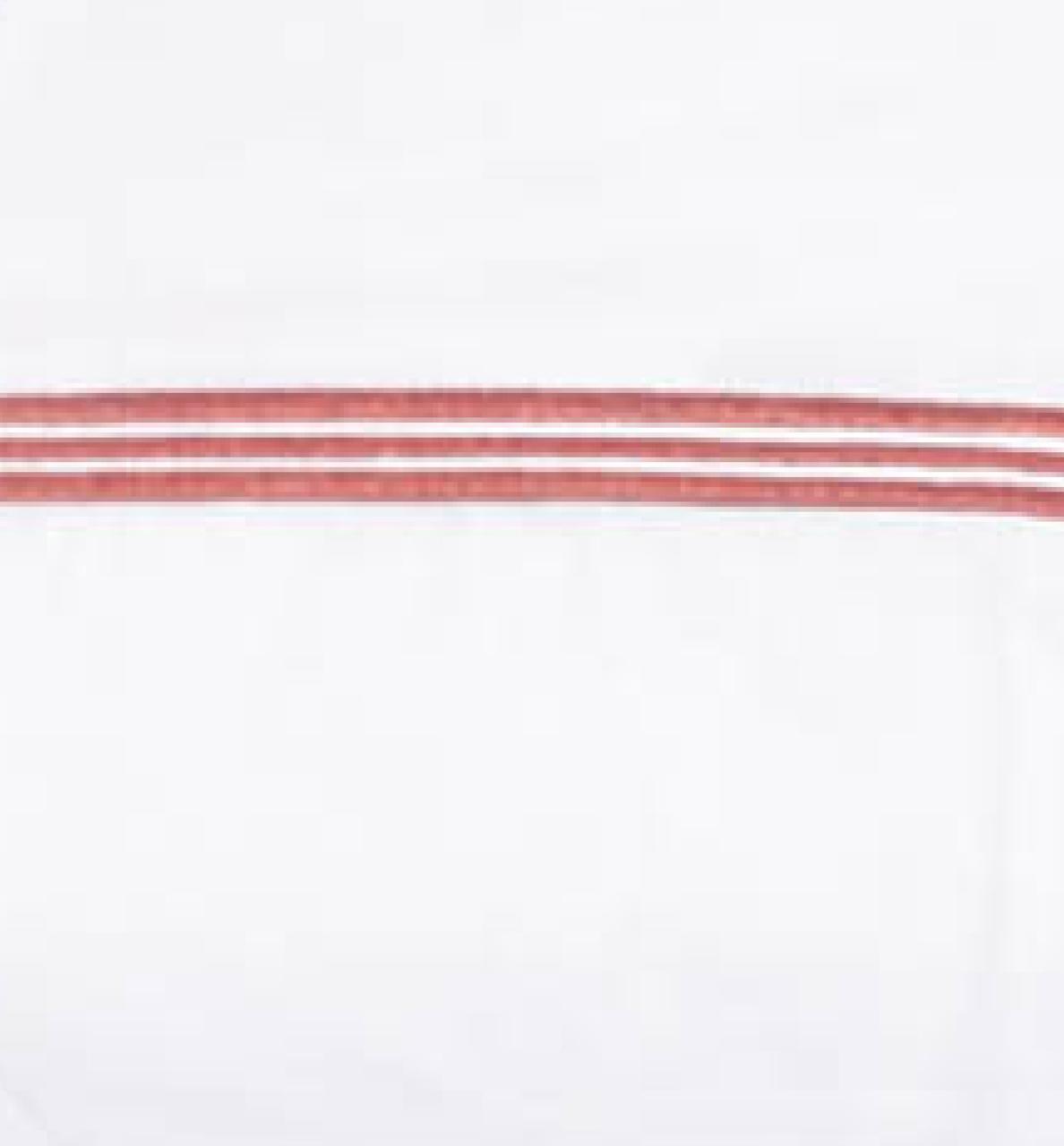 Embroidery Flat Sheet - Double Line Border