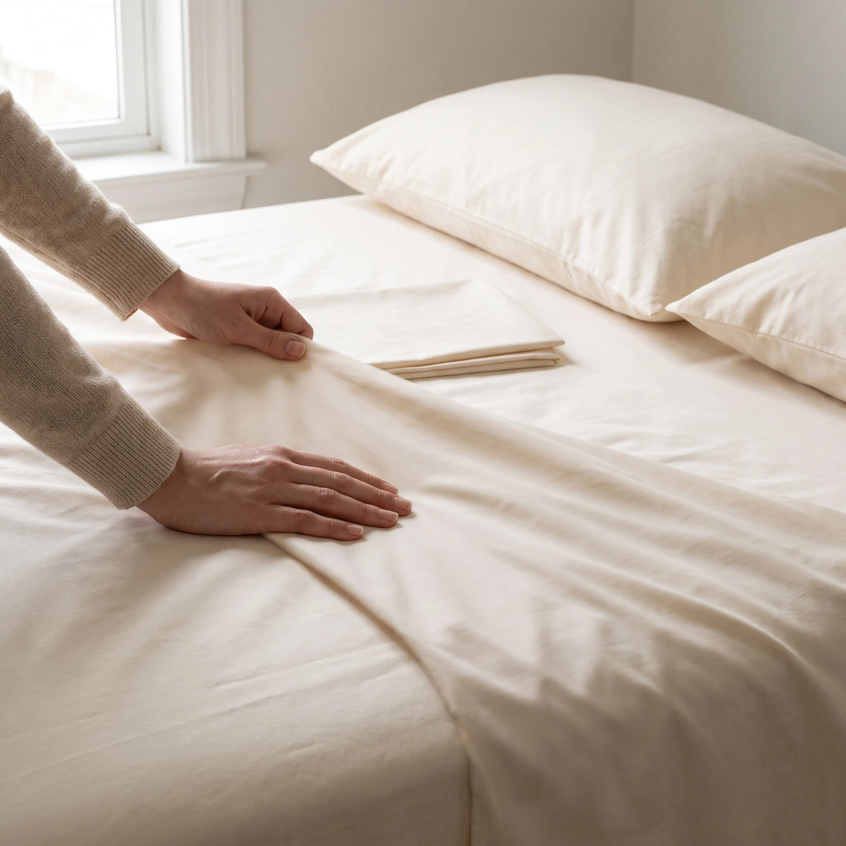 Percale Fitted Bedsheet Sets
