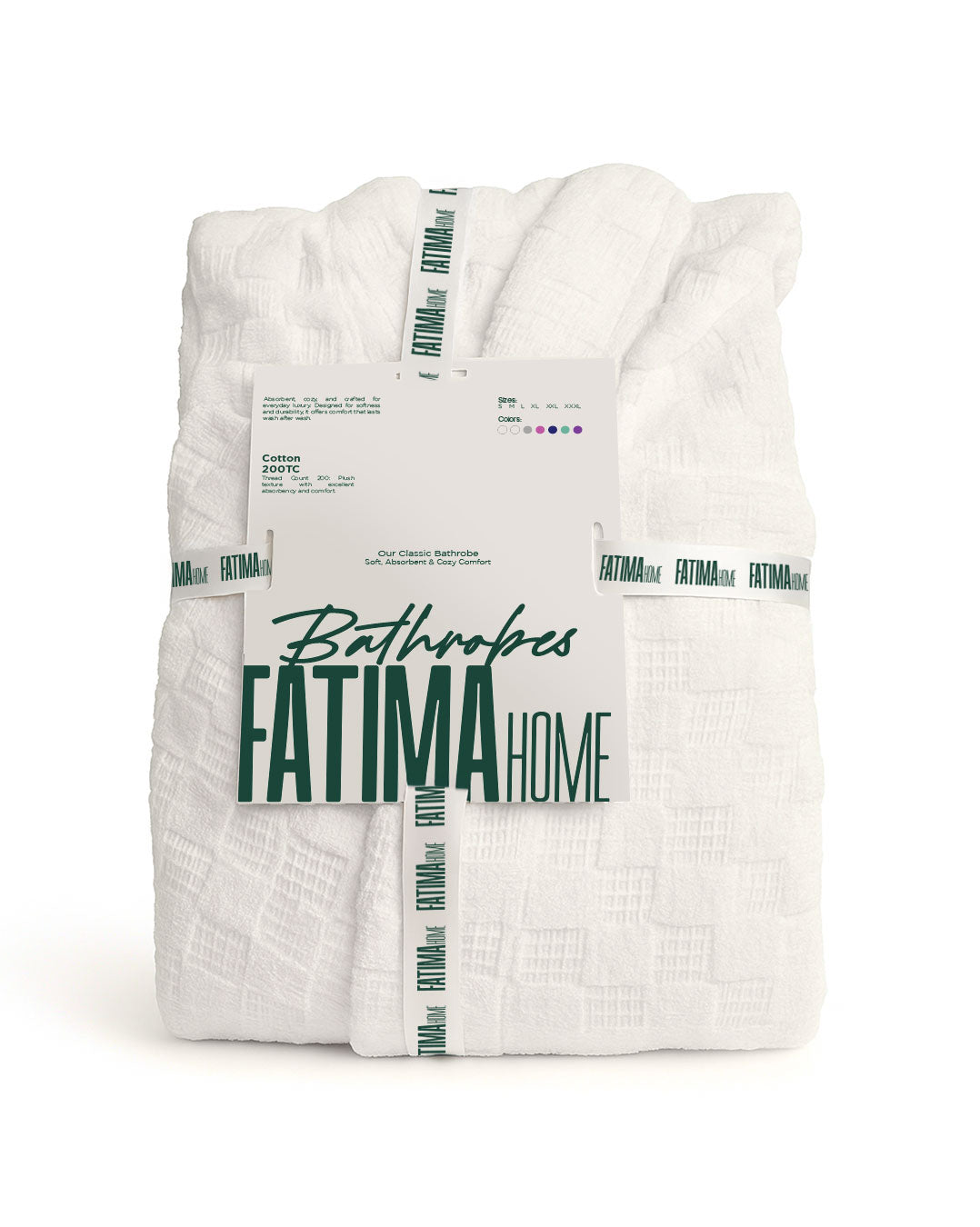 terry bathwrap and turban set